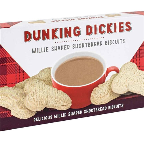 Dunking Dickies-Willie shaped Shortbread Biscuits