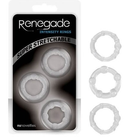 Renegade Intensity Rings - 3 pack - clear