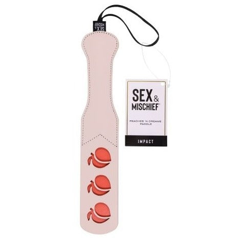 Sex & Mischief Peaches n CreaMe Impression Paddle