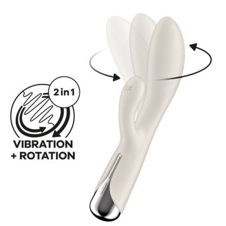 Satisfyer Spinning Rabbit 1 Beige