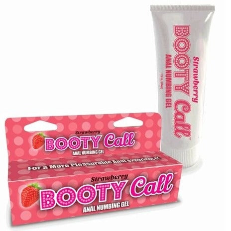 Booty Call Anal Numbing Gel - Strawberry