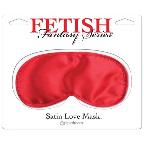 Fetish Fantasy Series - Satin Love Mask Red